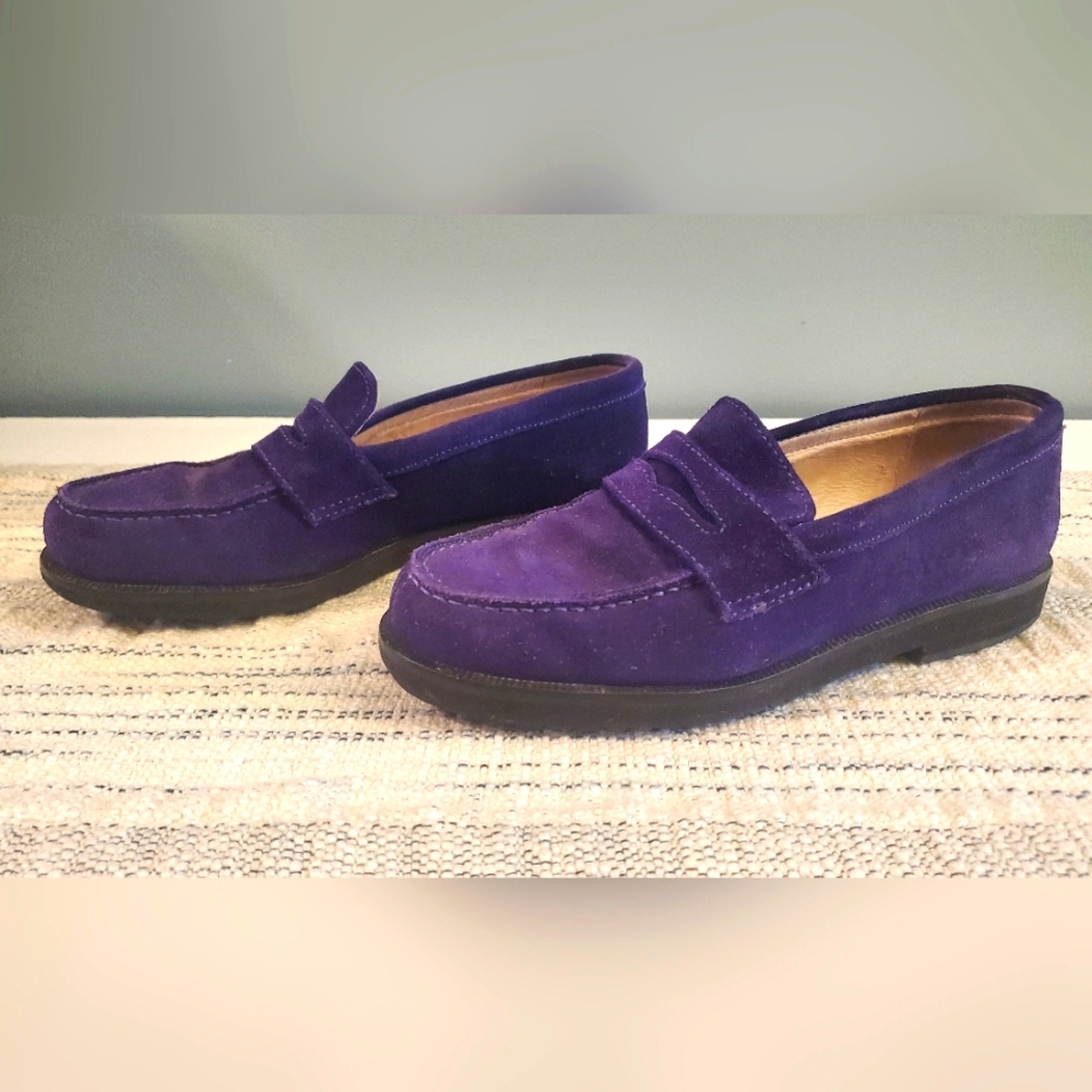 Vintage André Assous Suede Loafers | Size 5